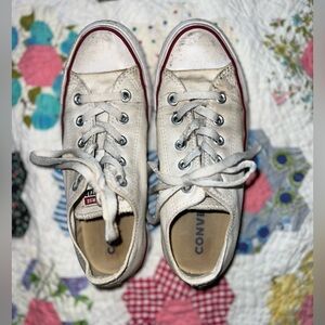 Converse All Stars Kids (4/6) White Sneakers